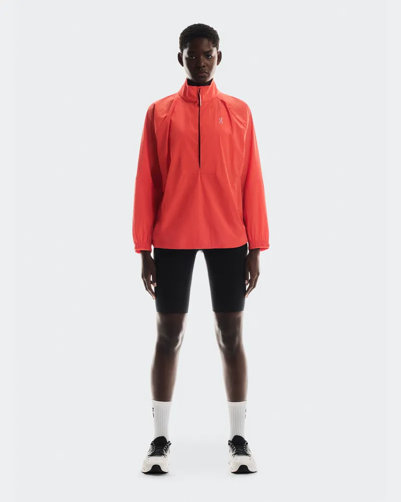 ON All-Day 1/2 Zip Jacket Red