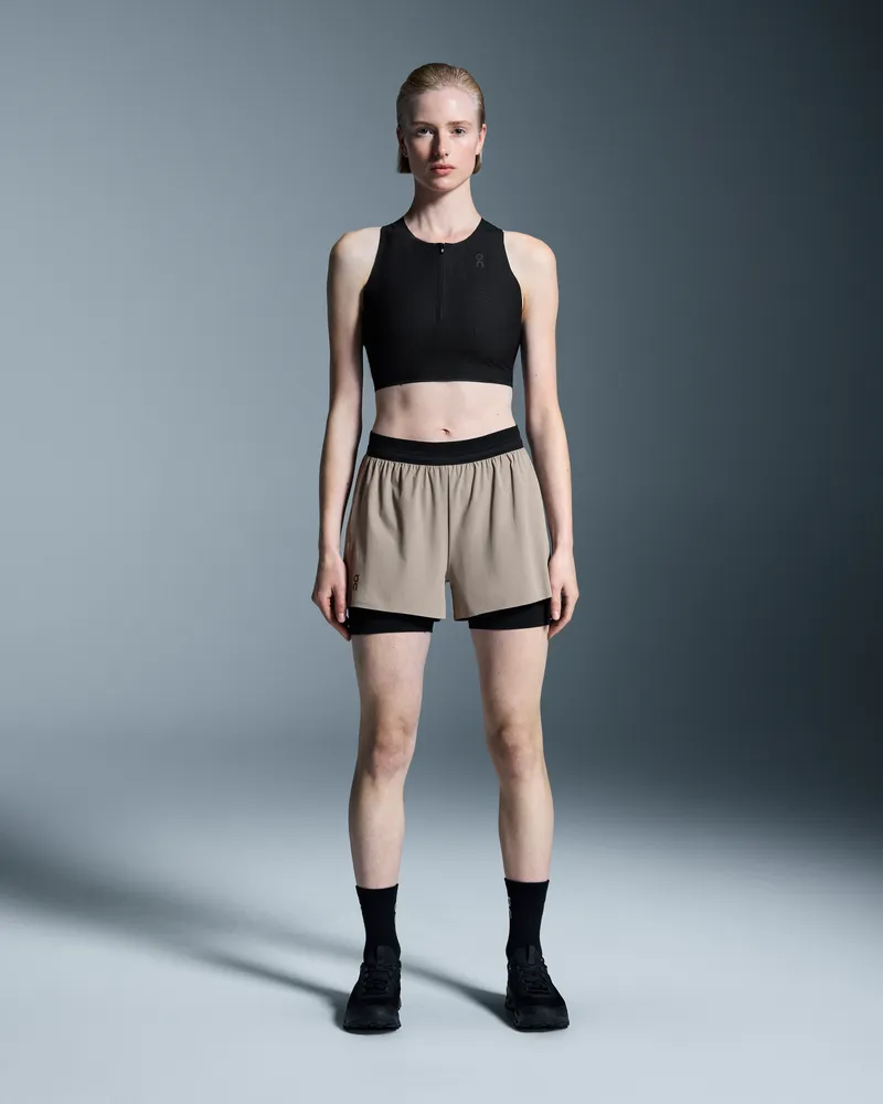 ON 3" Performance 2/1 Shorts Cinder