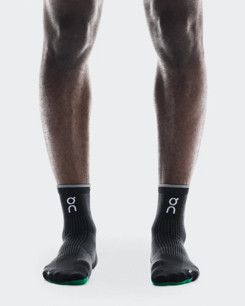 ON Elite Run Sock Mid Black