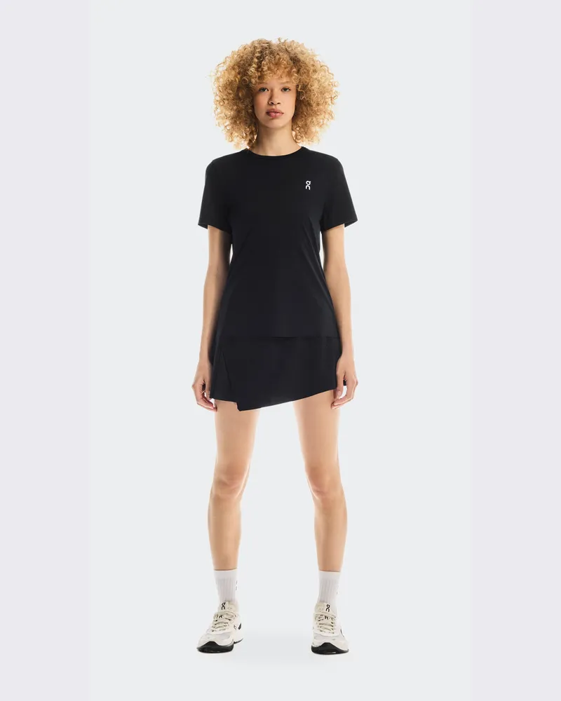 ON Court Skirt Side Pleat Black