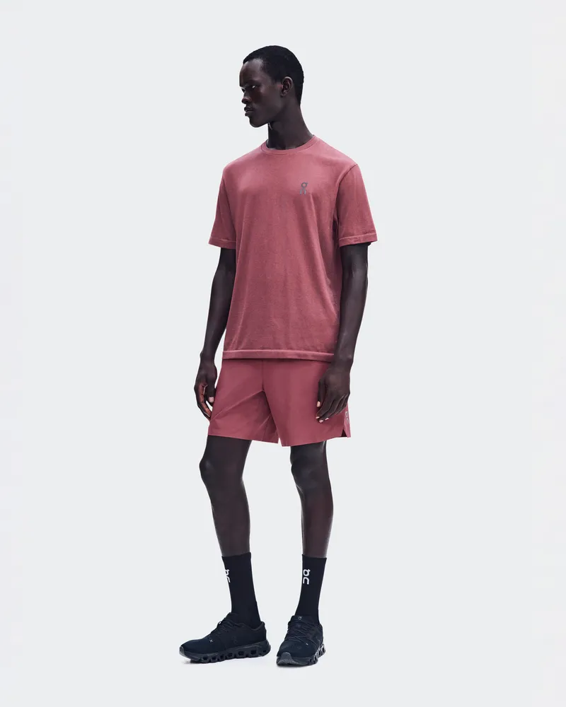 ON Train Shorts 7 Red