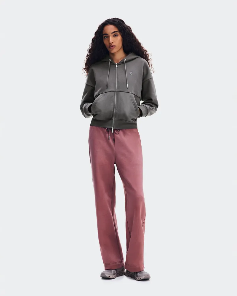 ON Club Collective Full Zip Hoodie Grey