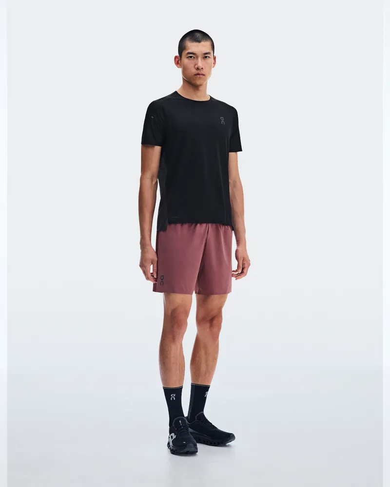 ON 5" Performance Shorts Red