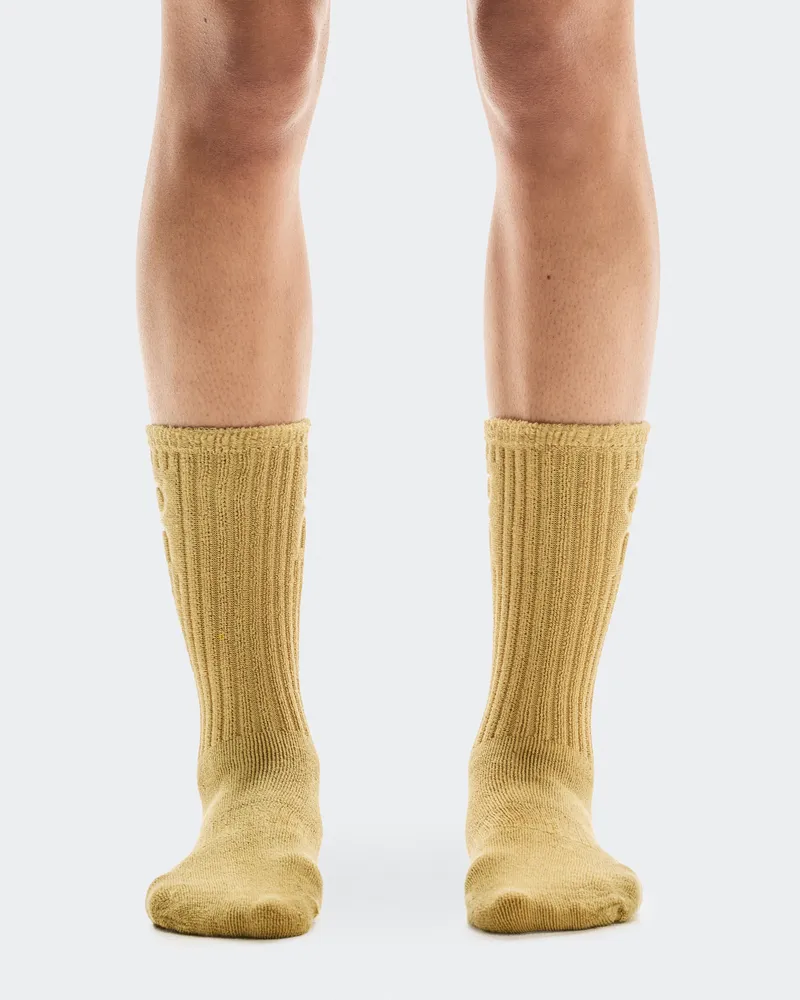 ON Terry Sock High Yellow