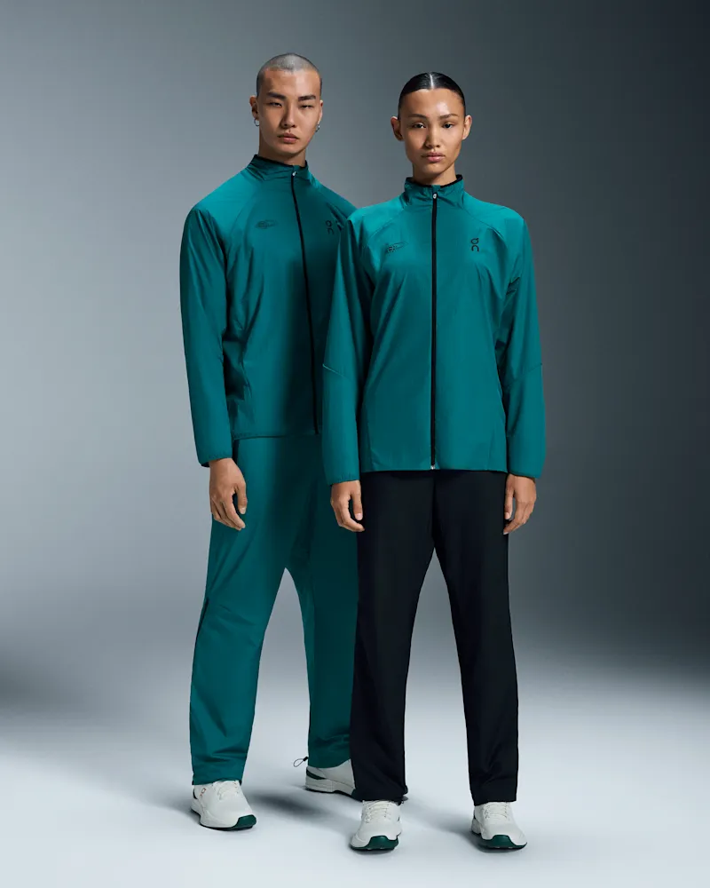 ON Track Jacket Beams Green