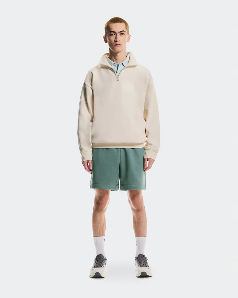 ON Club Collective 1/4 Zip Beige