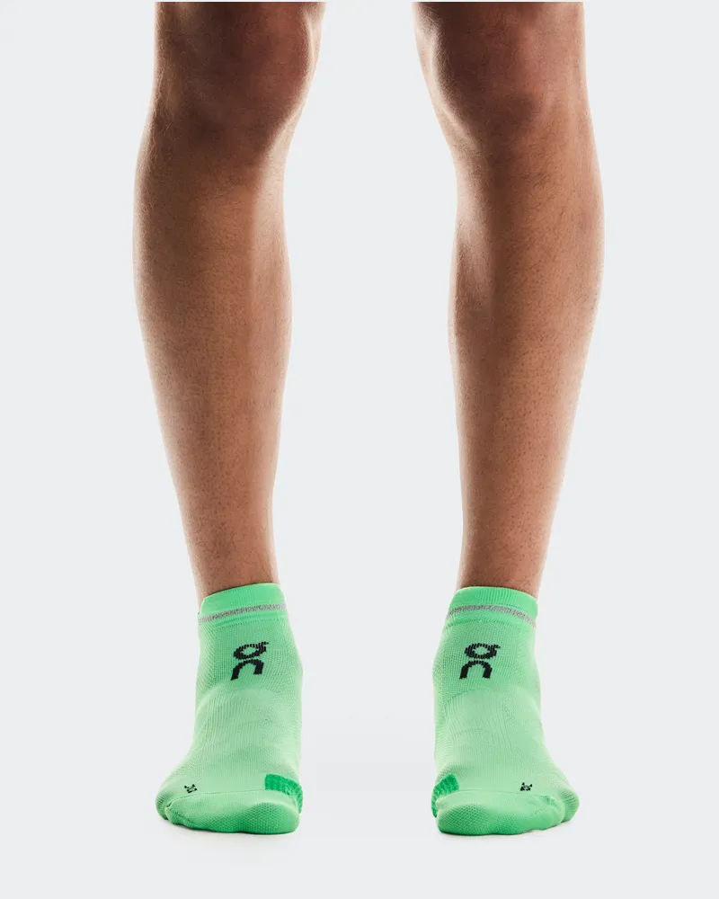 ON Performance Run Sock Low Honeydew