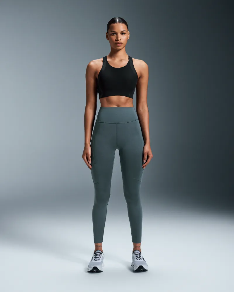 ON Performance Winter Tights Stone