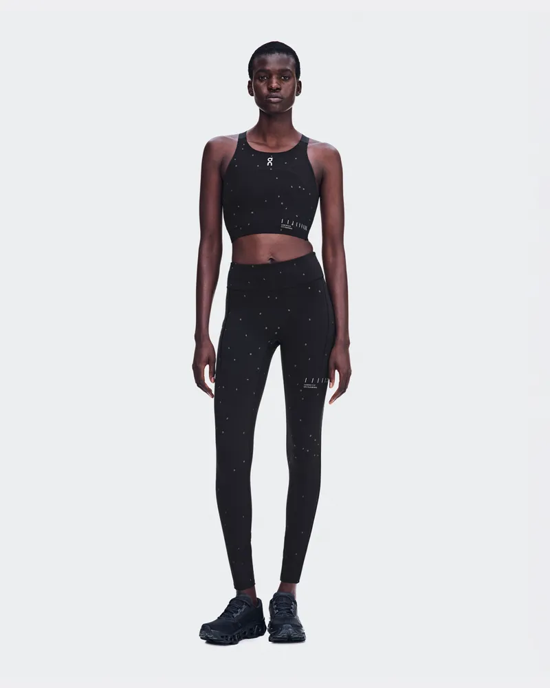 ON Performance Crop Lumos Black