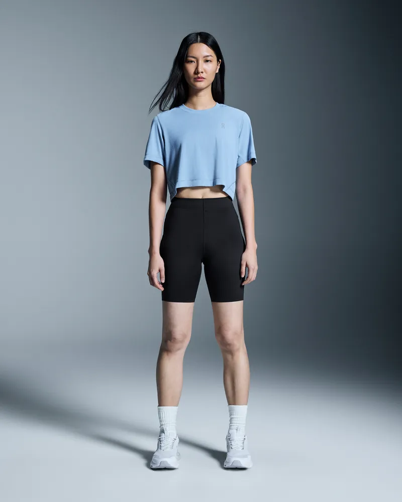 ON Train-T Crop Chambray