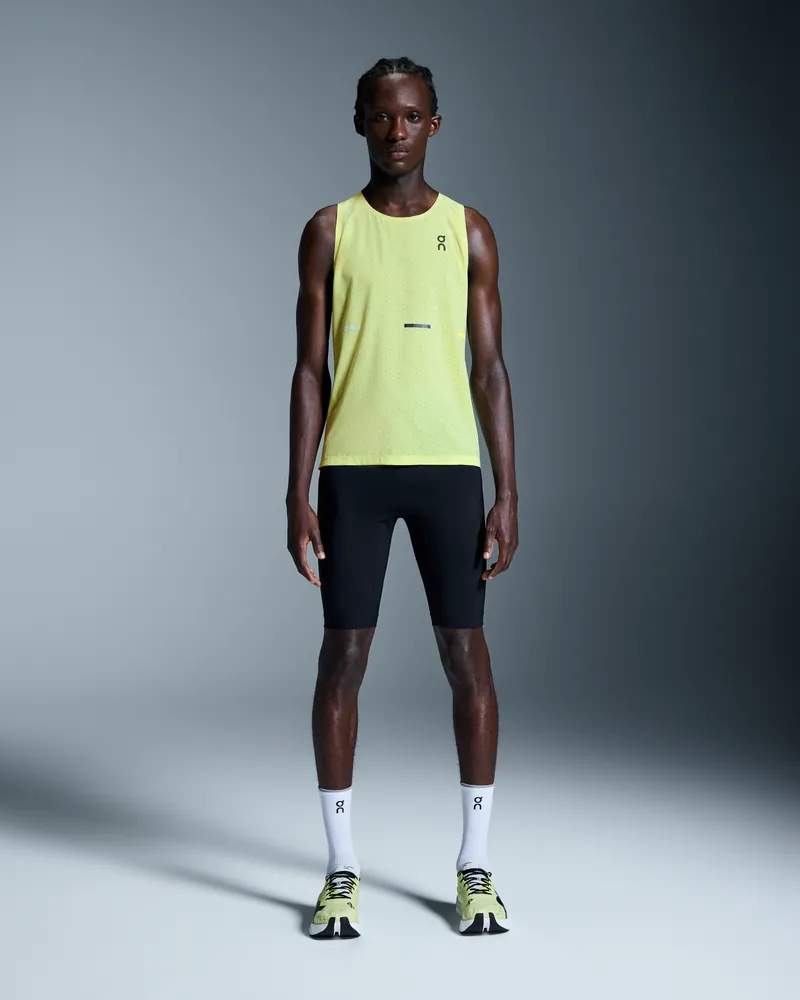 ON Race Singlet Limelight