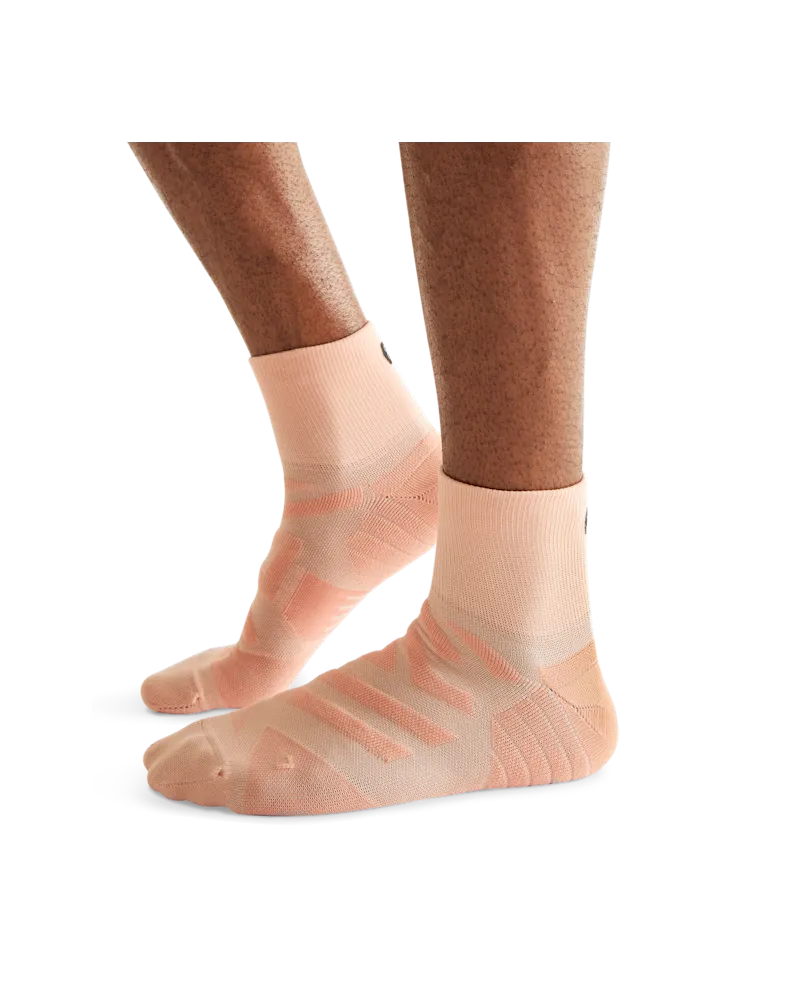 ON Performance Mid Sock Rose