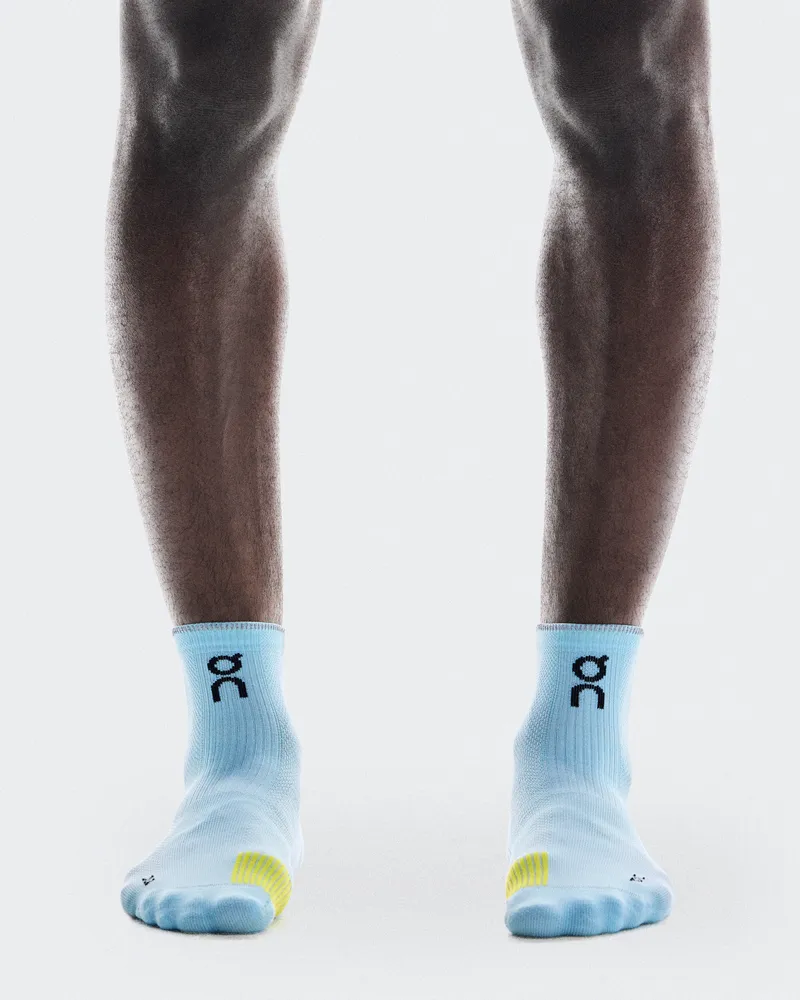 ON Performance Run Sock Mid Blue