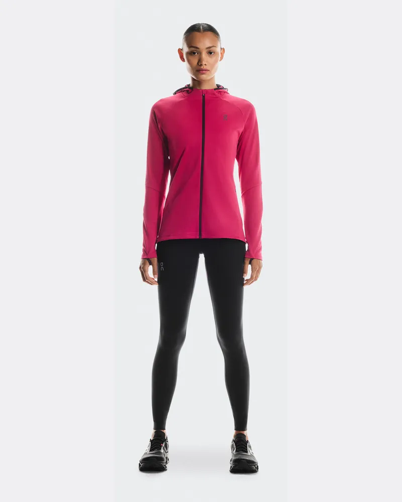 ON Climate Zip Hoodie Grenadine