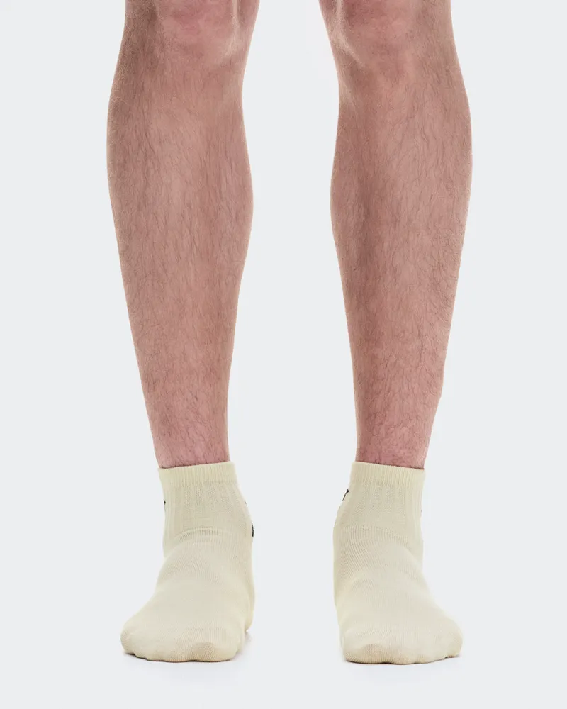 ON Logo Sock Mid 3P Grey