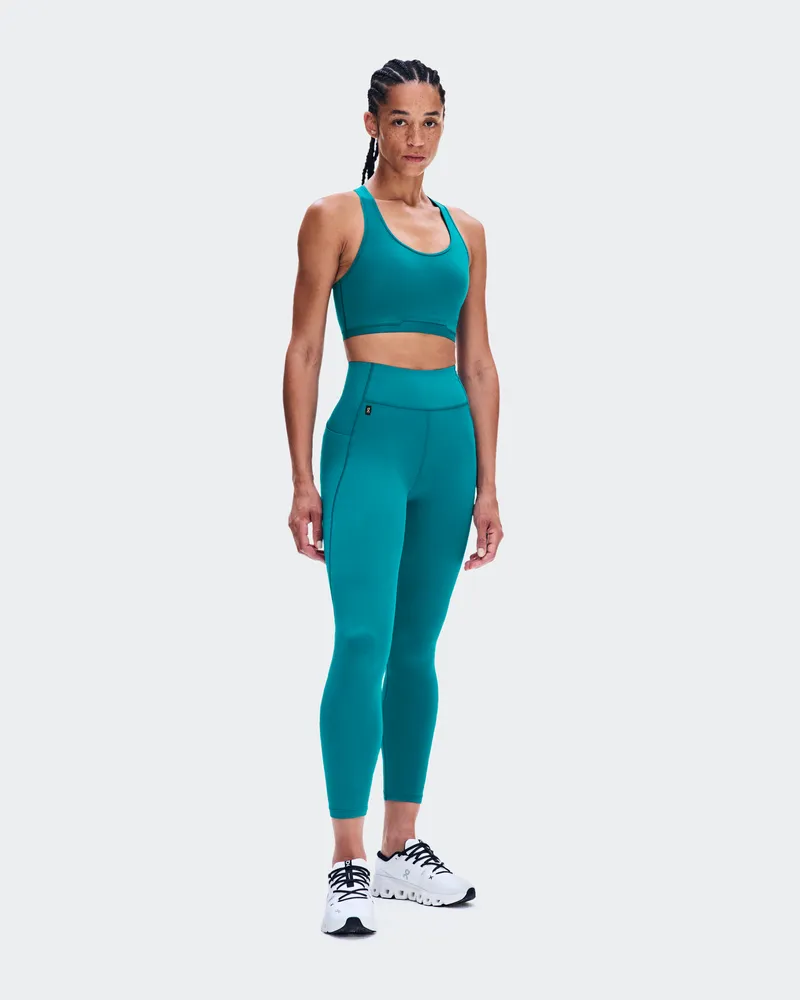 ON Train Tights 7/8 Blue