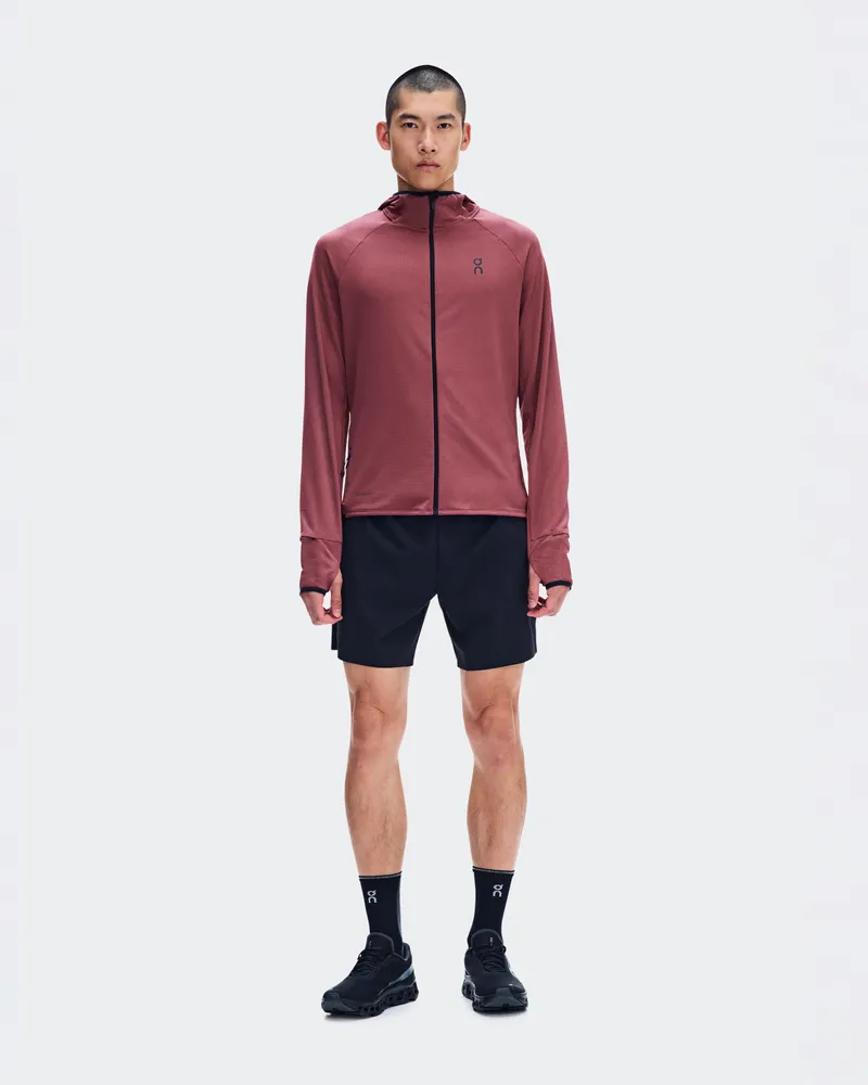 ON Climate Zip Hoodie Red