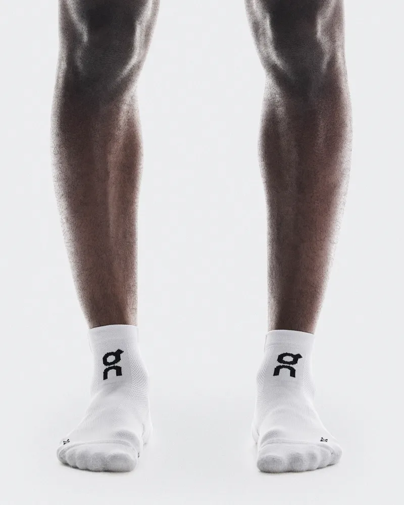 ON Core Run Sock Mid 2P Grey