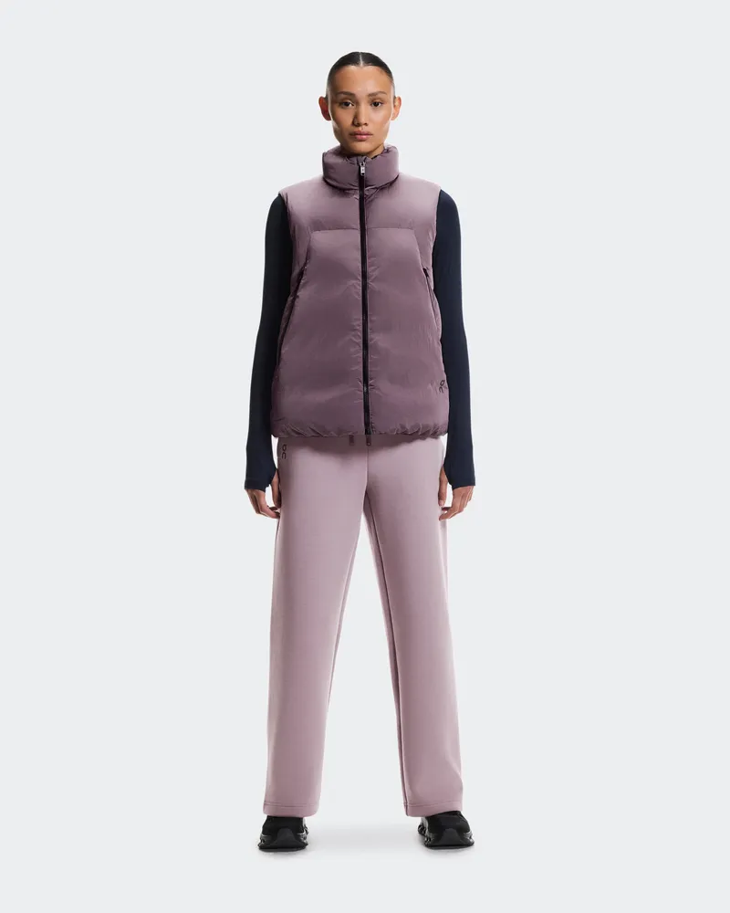 ON All-Day Puffer Vest Purple