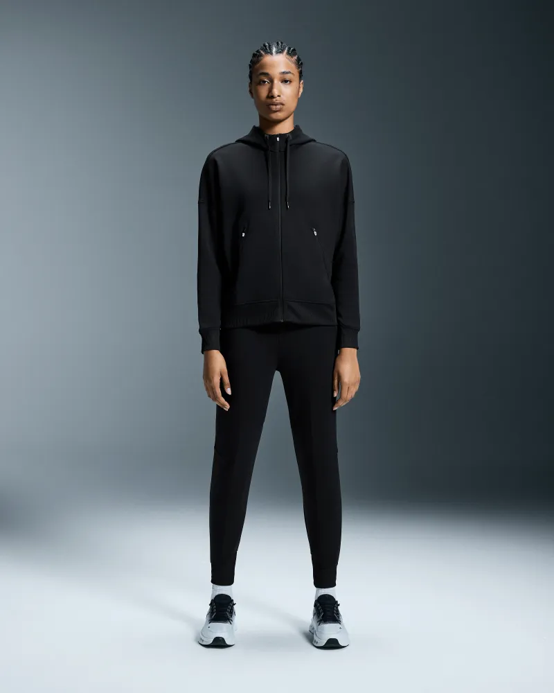 ON Zipped Hoodie Black