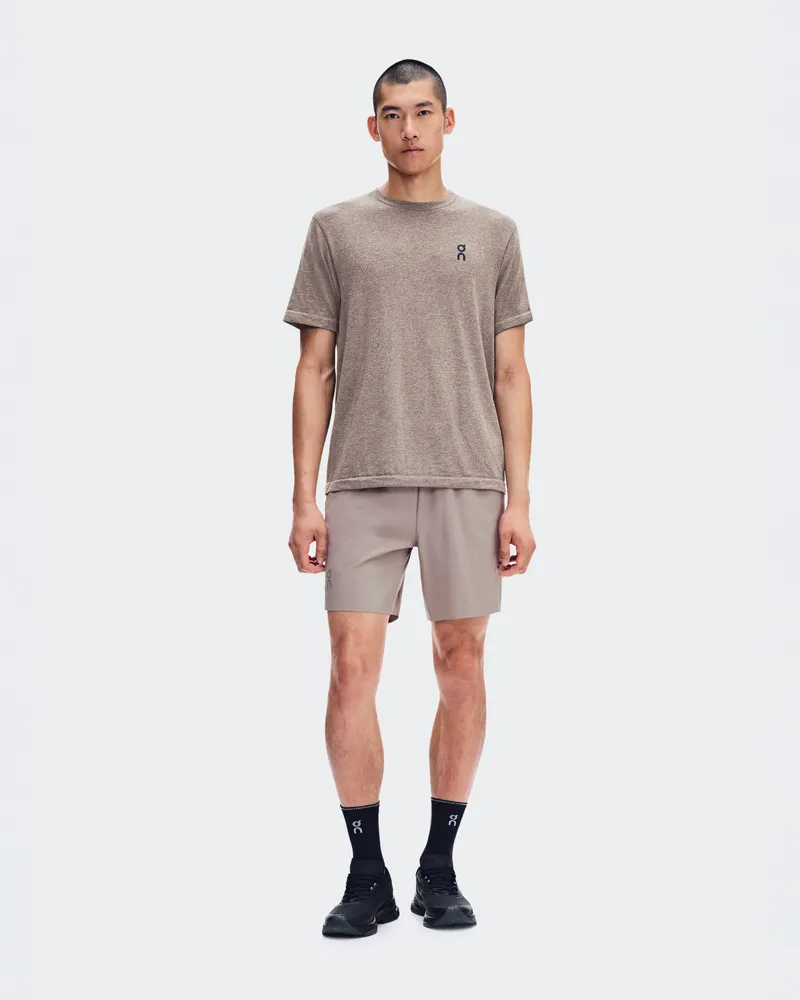 ON Train Shorts 7 Brown