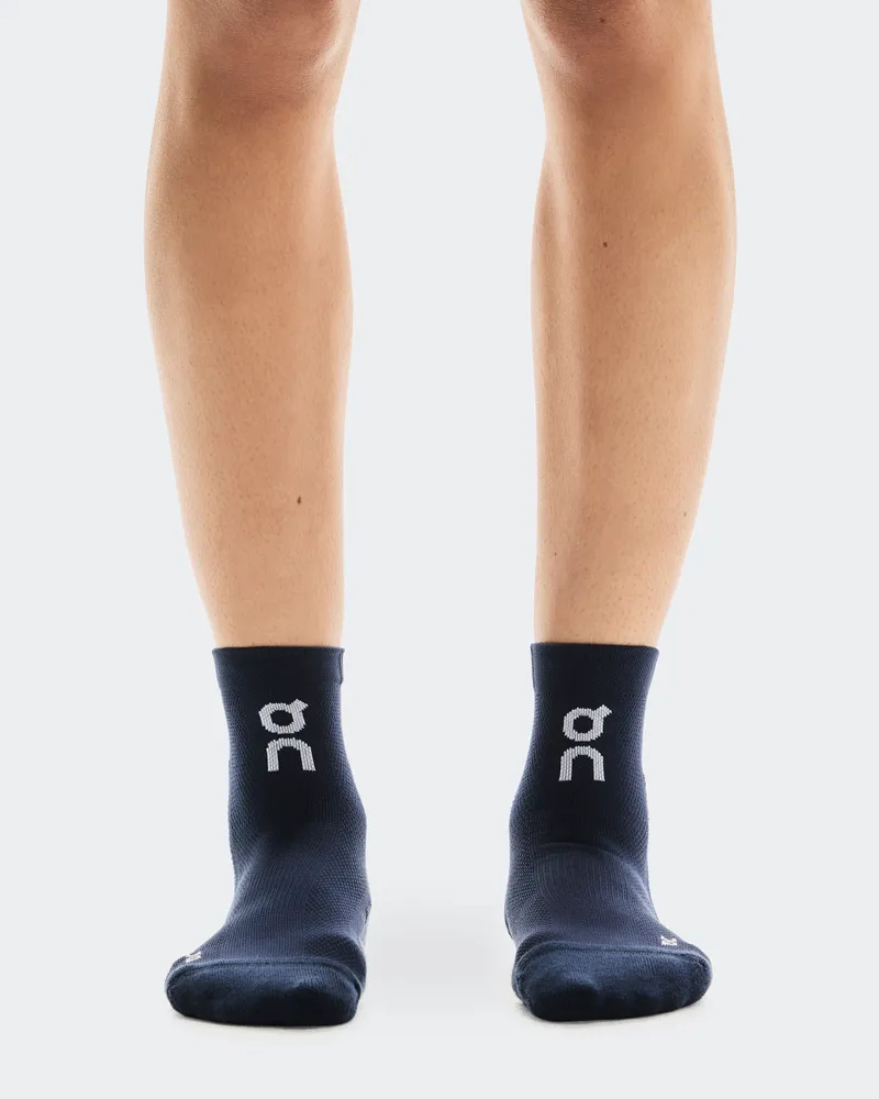 ON Core Run Sock Mid 2P Blue