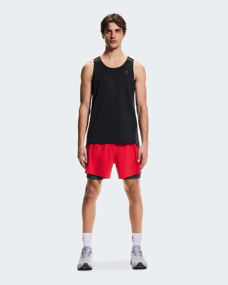 ON 5" Performance 2/1 Shorts Red