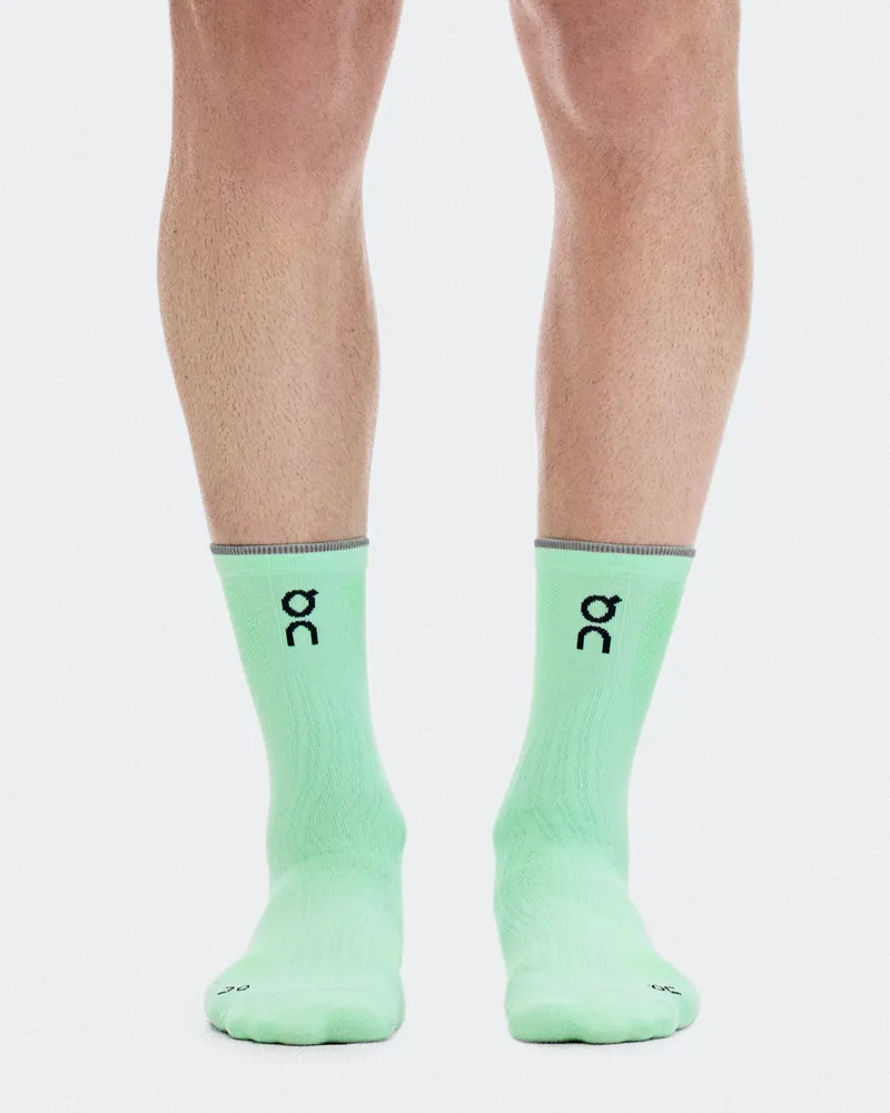 ON Elite Run Sock High Hyper Green