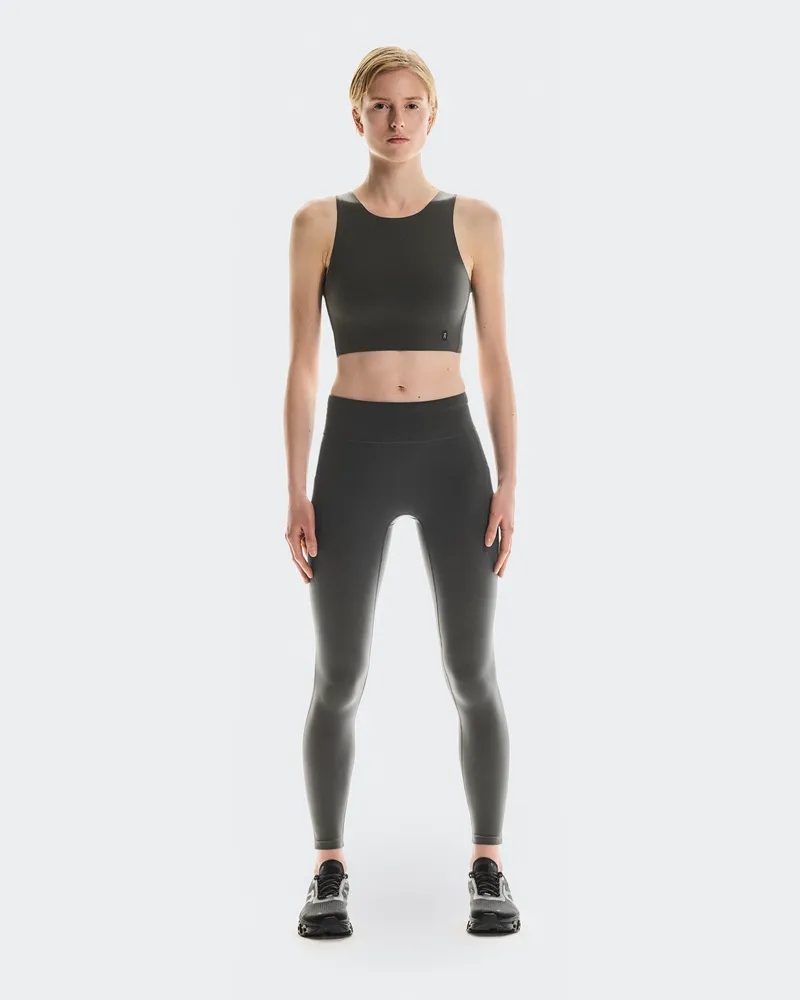 ON Core 2-in-1 Crop Grey