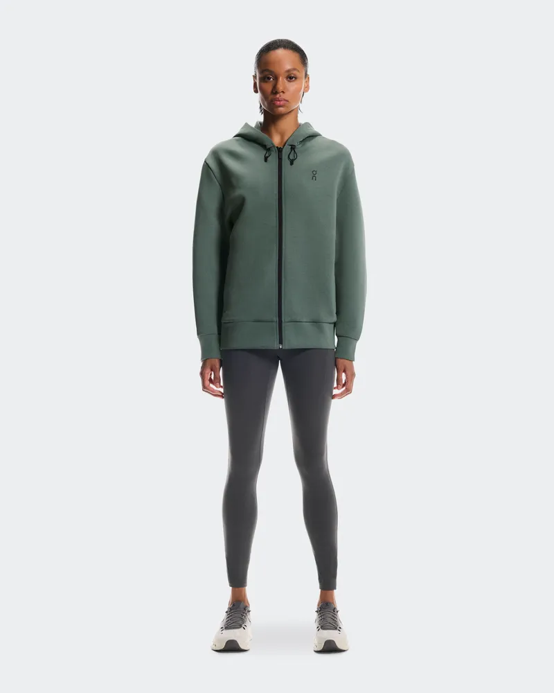 ON Focus Tech Zip Hoodie Olive