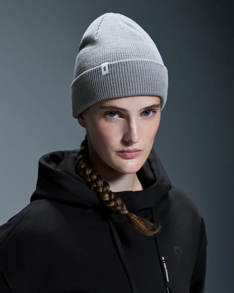 ON Merino Beanie Grey