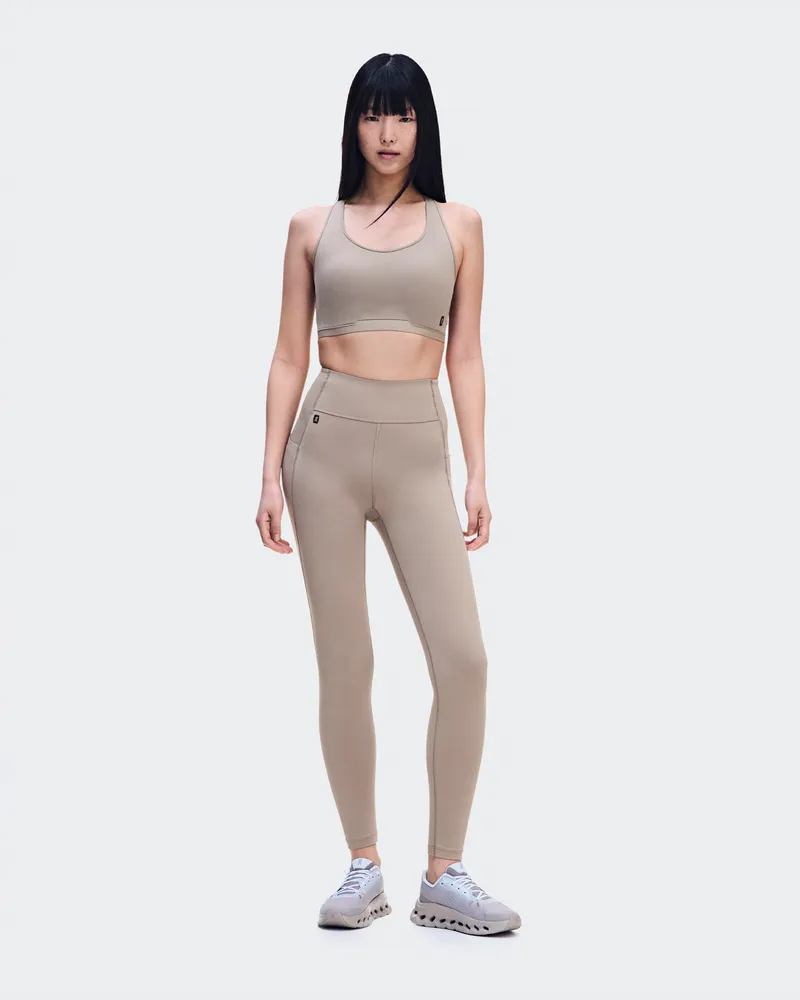 ON Train Tights Brown