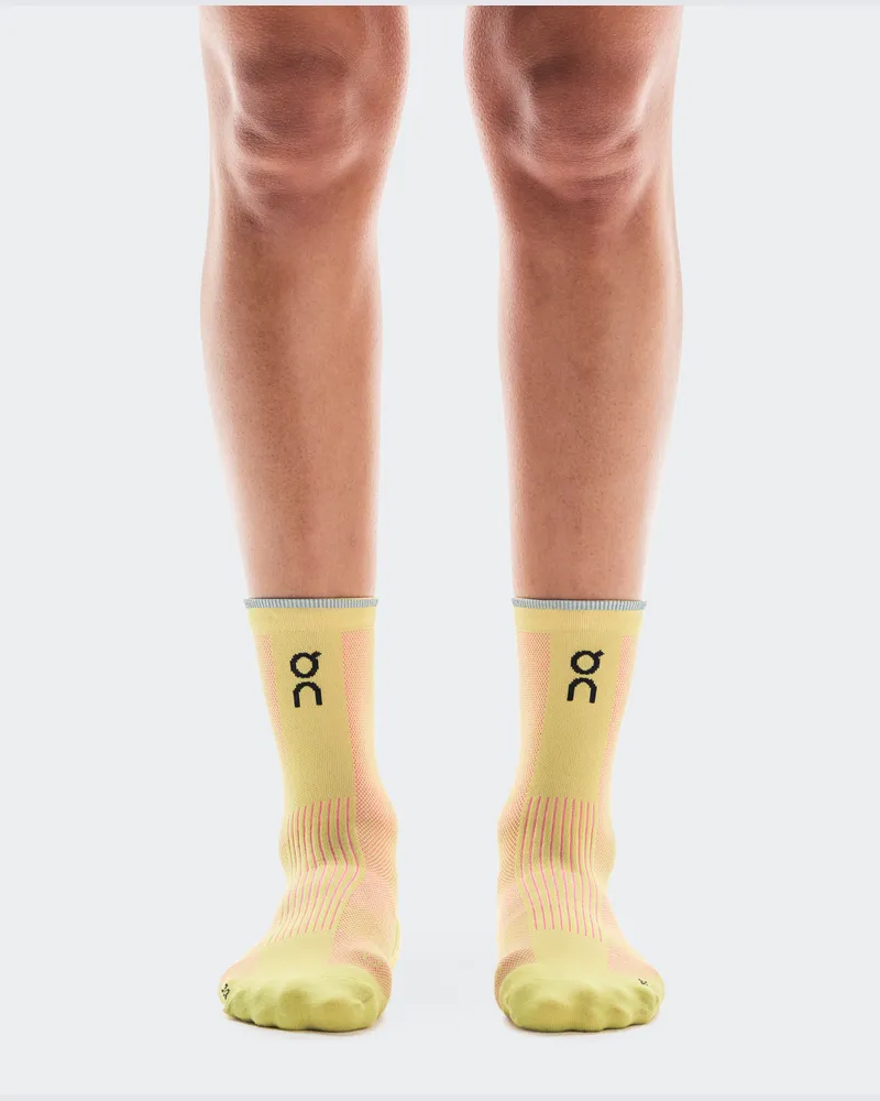 ON Elite Run Sock High Limelight