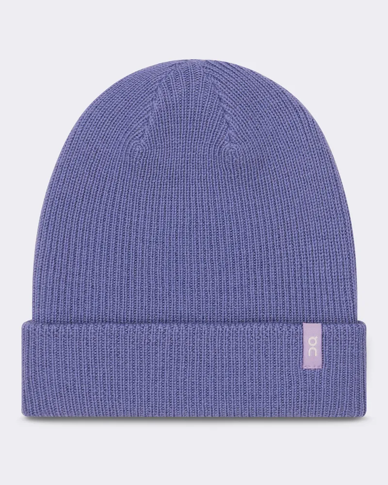 ON Merino Beanie Kids Purple