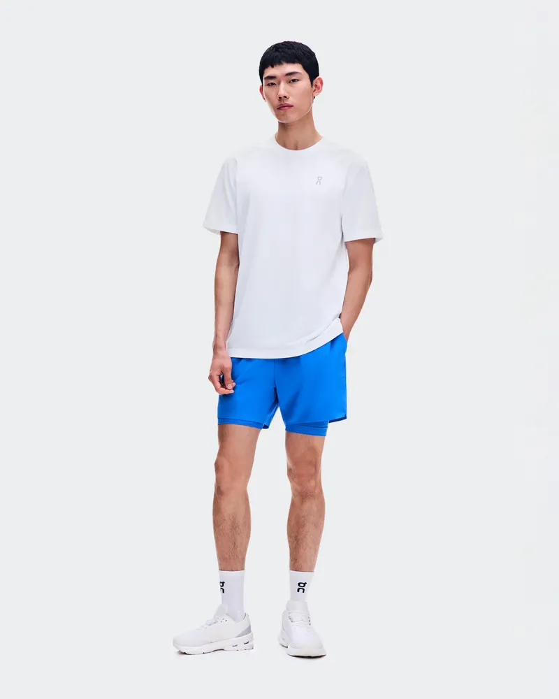 ON Train 2-in-1 Shorts Blue