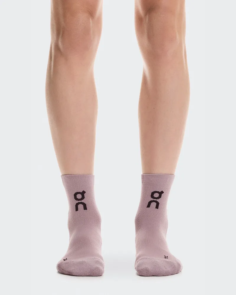 ON Core Run Sock Mid 2P Orange