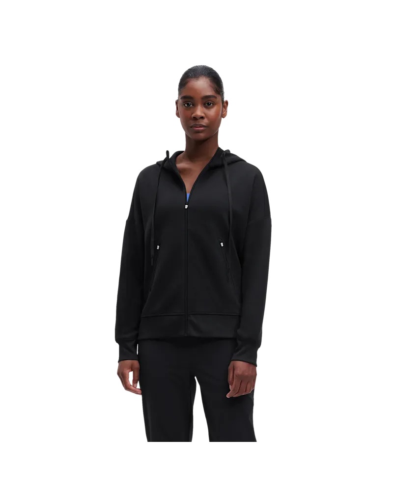 ON Zipped Hoodie Black