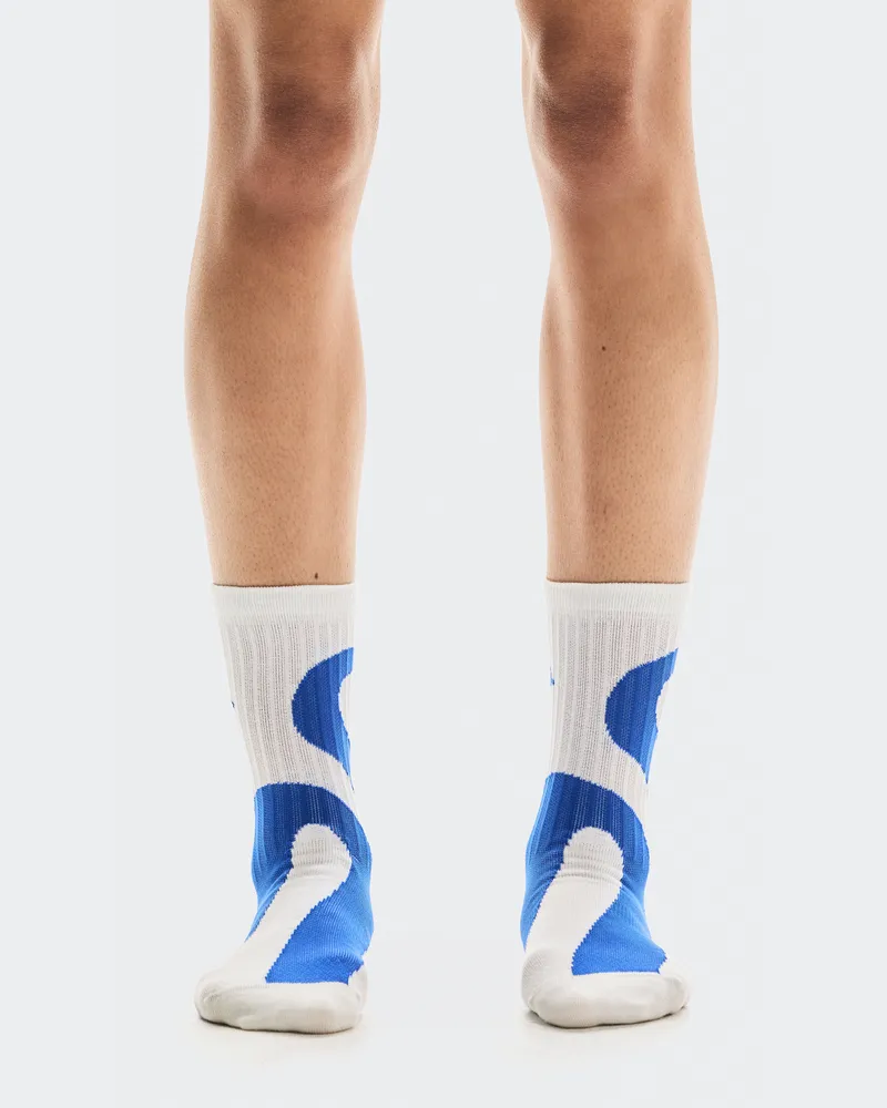ON Liquid Logo Sock High 2P Multi