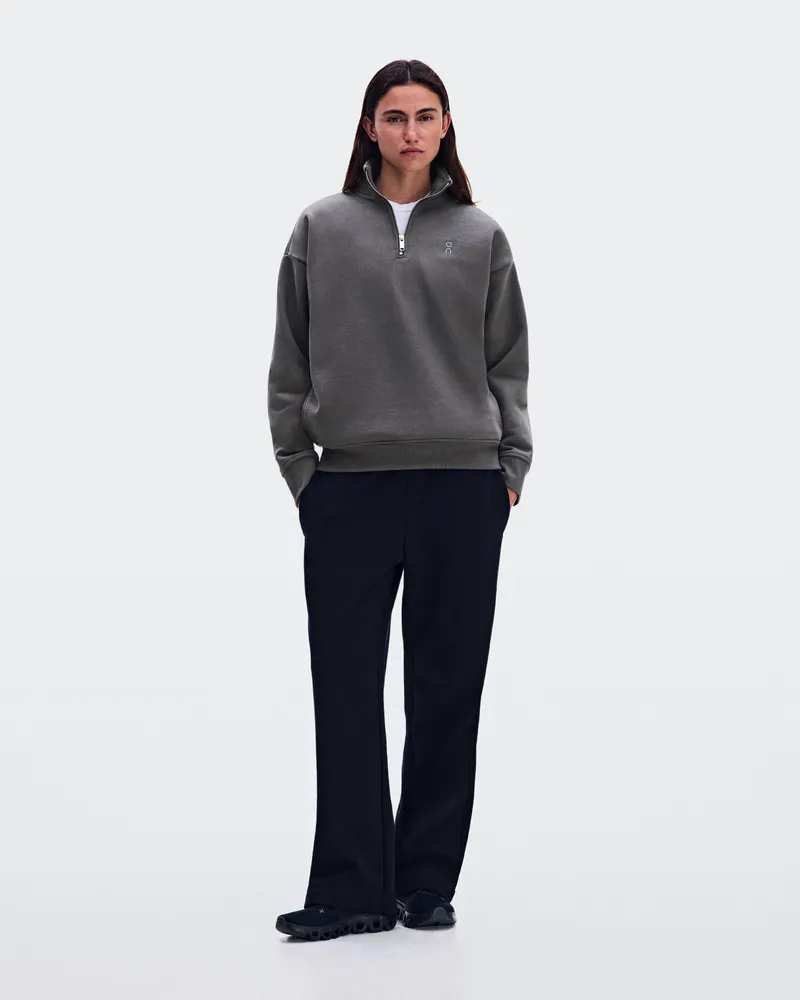 ON Club Collective 1/4 Zip Grey