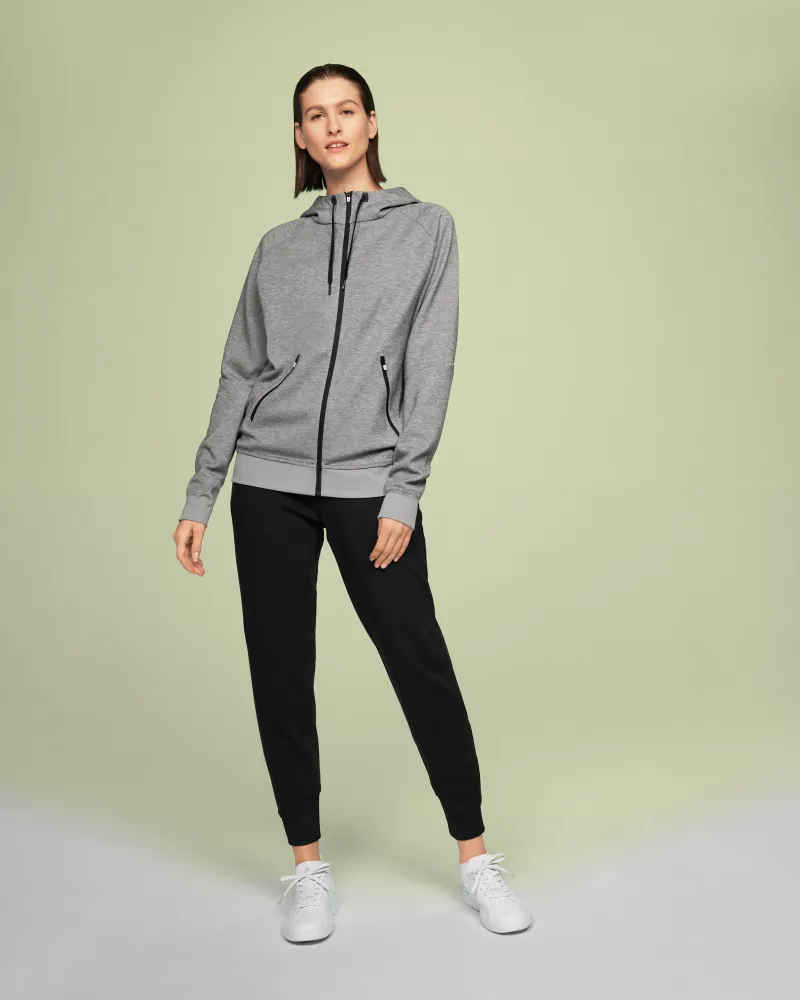 ON Zipped Hoodie Grey