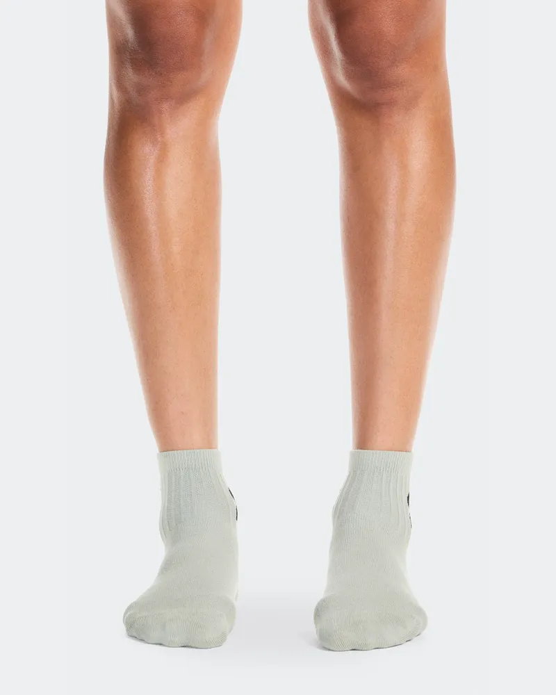 ON Logo Sock Mid 3P Lemonade