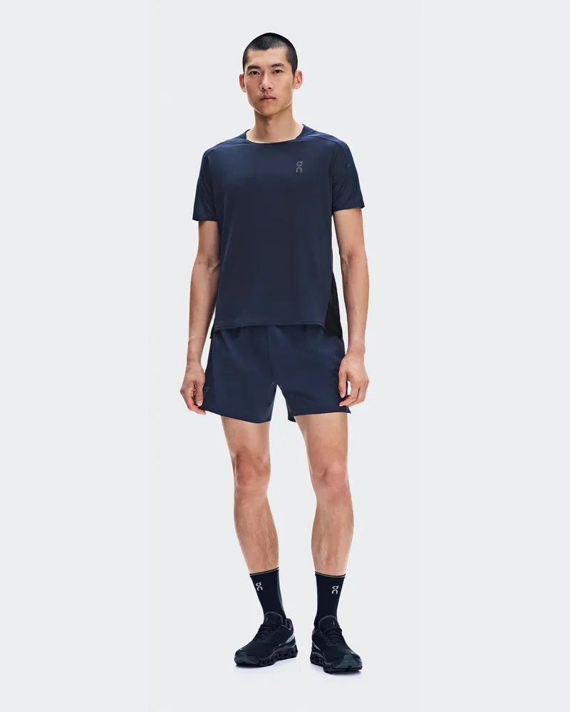 ON 5" Performance Shorts Blue