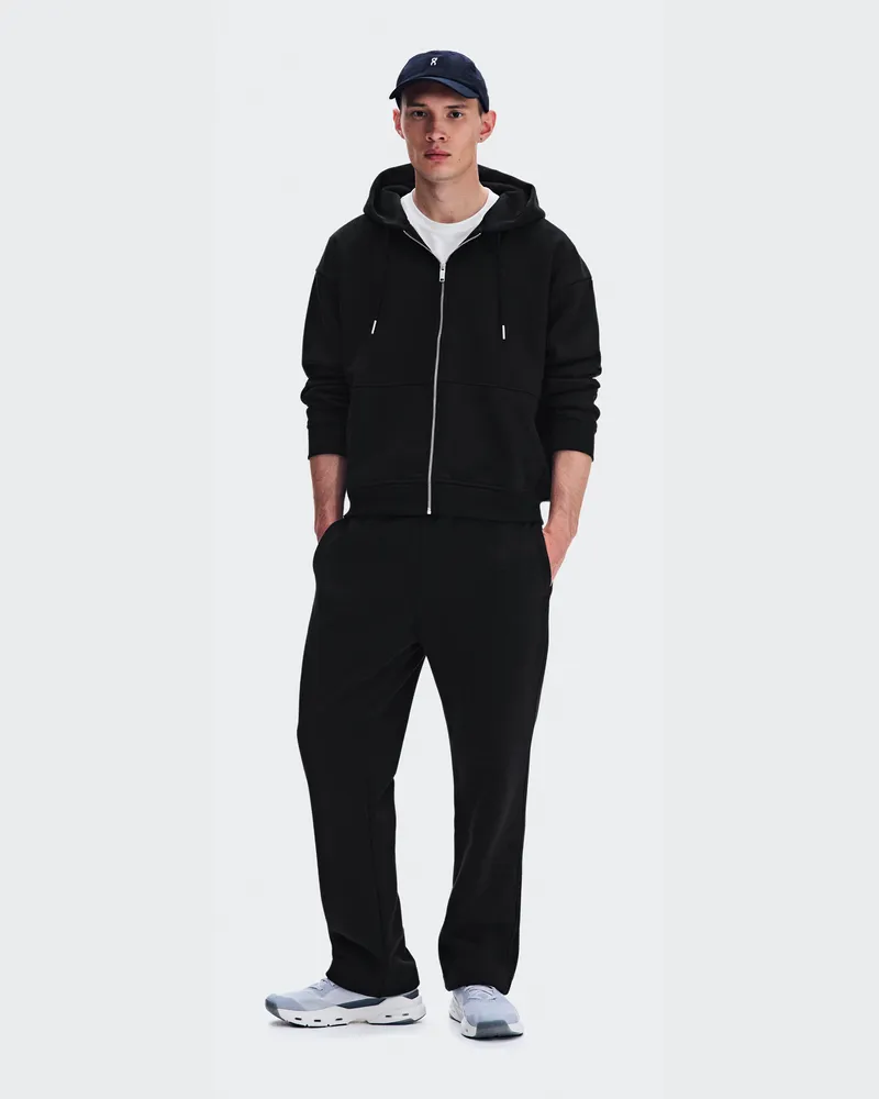 ON Club Collective Full Zip Runner Black