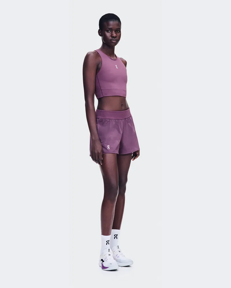 ON 3" Court Shorts 2-in-1 Purple
