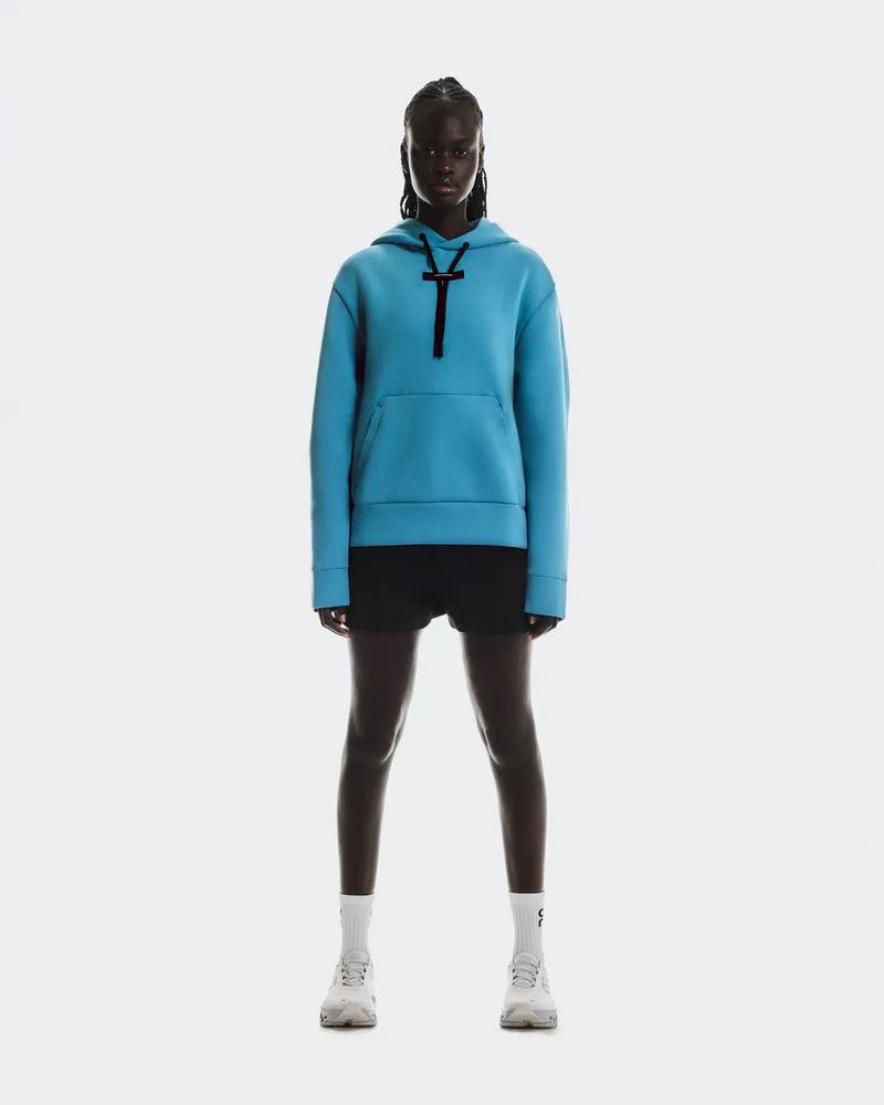 ON Focus Tech Hoodie Blue