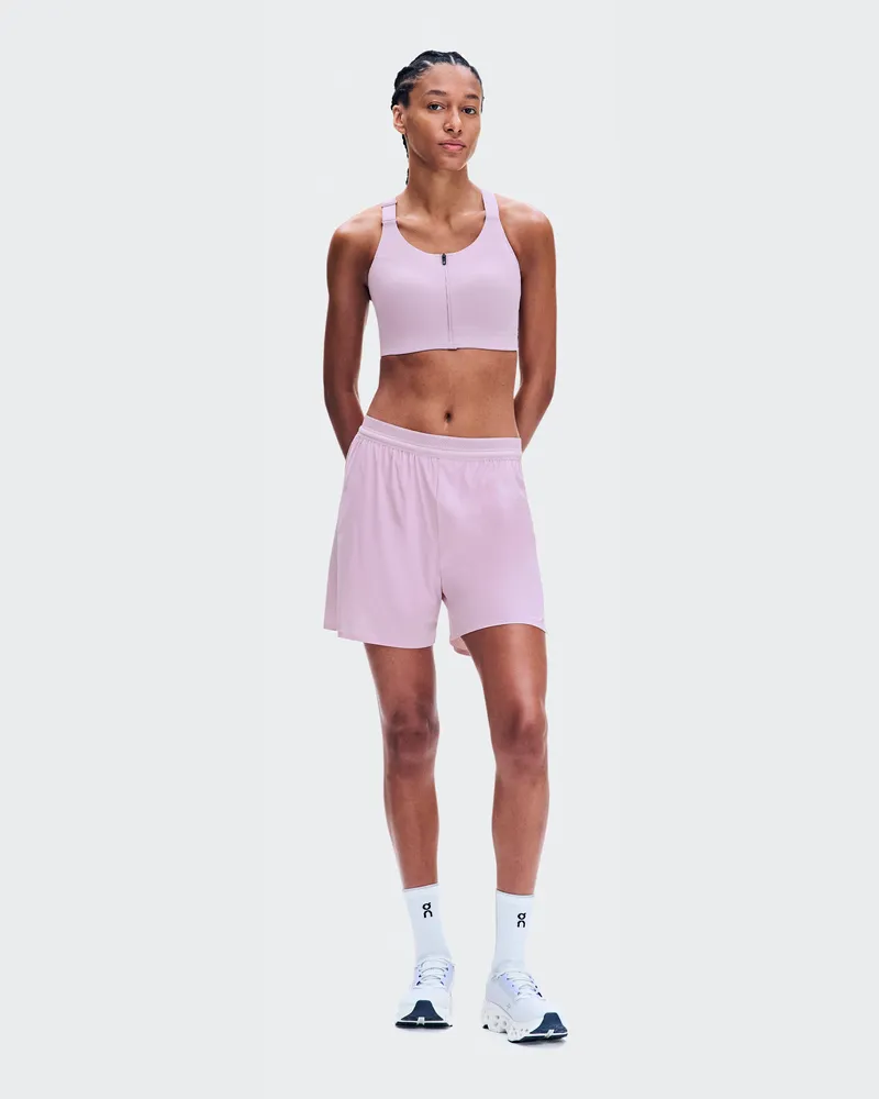 ON Endurance Bra Zip Purple