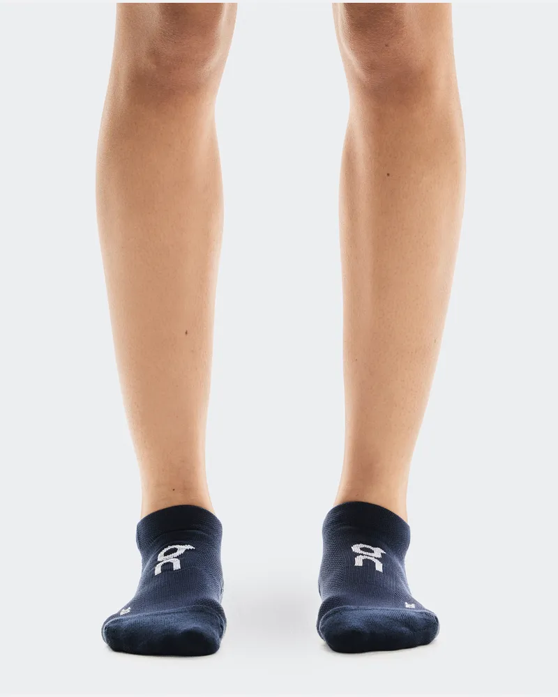 ON Core Run Sock Low 2P Blue