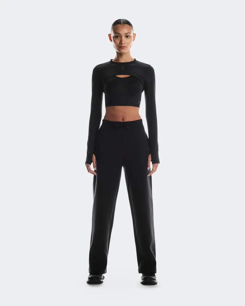 ON Focus Tech Sweatpants Black