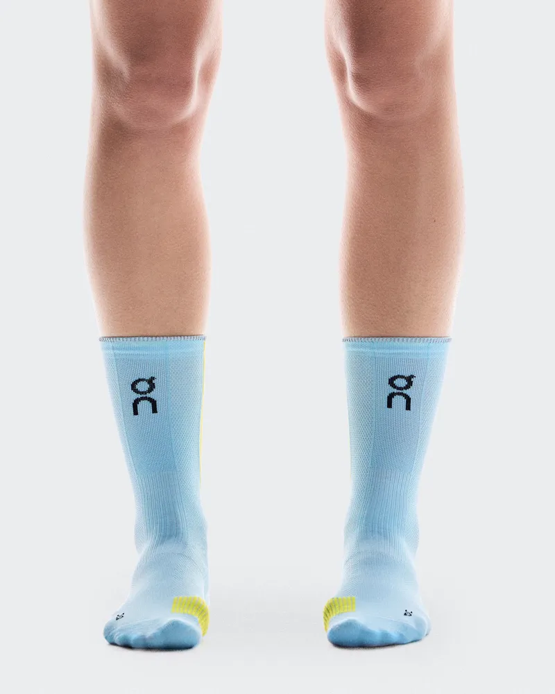 ON Performance Run Sock High Blue