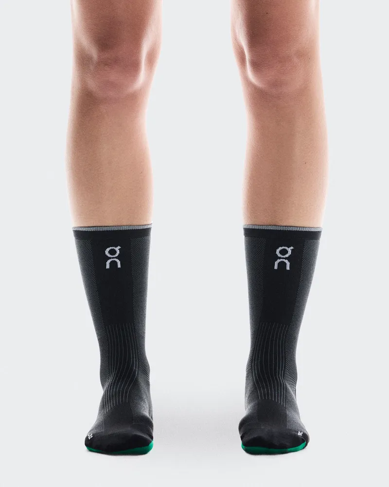 ON Elite Run Sock High Black